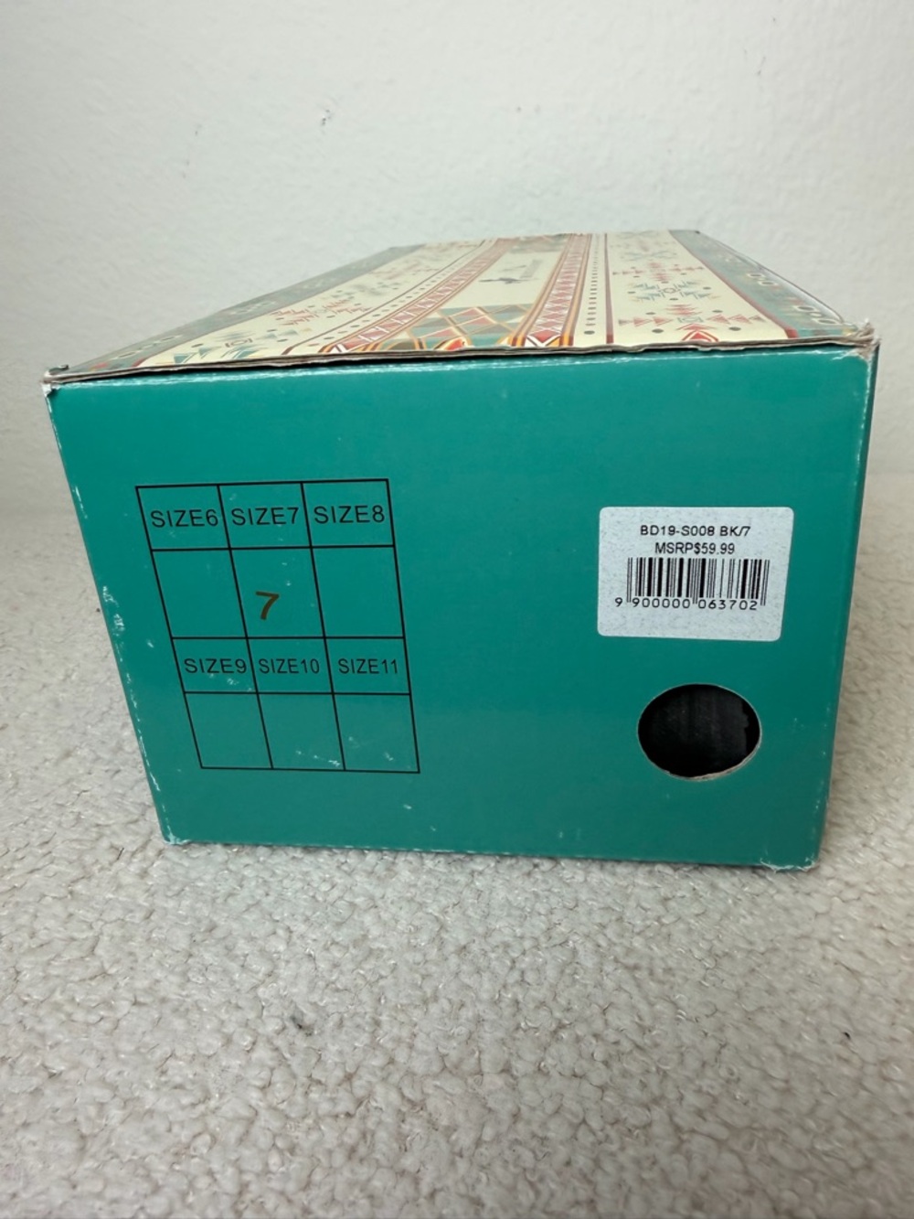 Montana West Black Beaded Rhinestone Cross Wedge Sandals-NIB - Picture 7 of 8